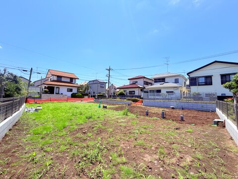 分譲の街並み