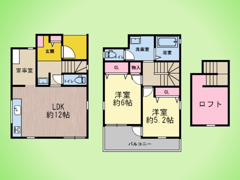 ○間取り図○