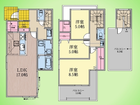 ○間取り図○