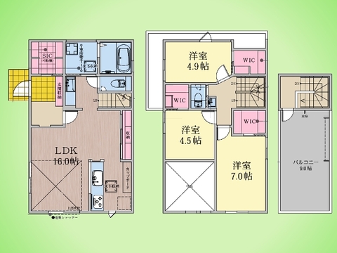 ○間取り図○