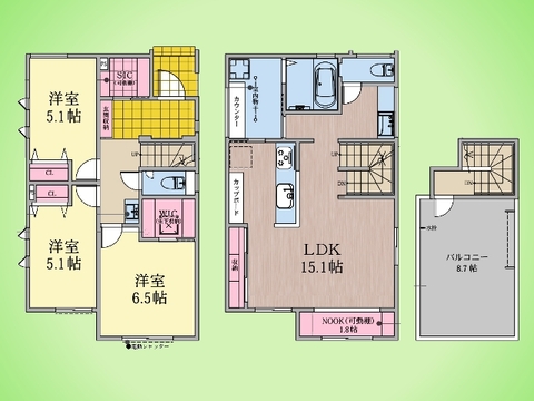 ○間取り図○