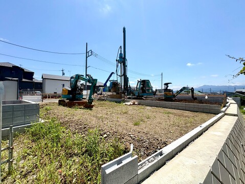 分譲の街並み