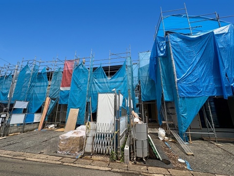 分譲の街並み