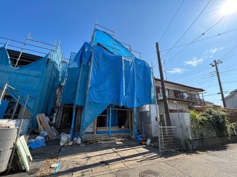 分譲の街並み
