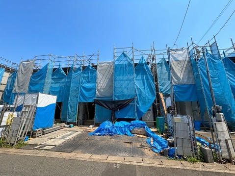 分譲の街並み