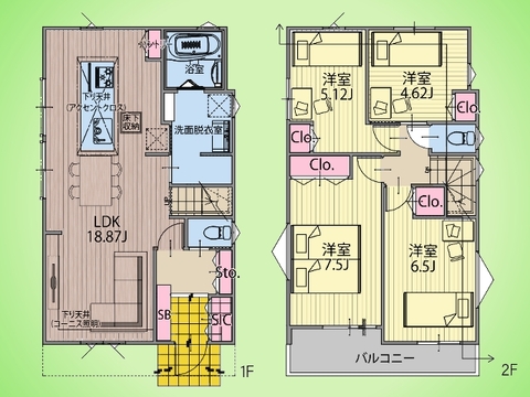 ○間取り図○