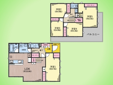 ○間取り図○