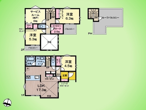 ○間取り図○