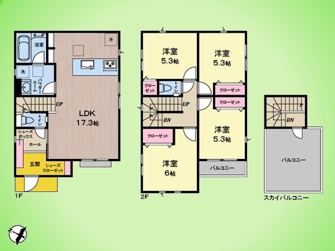 〇間取り図〇