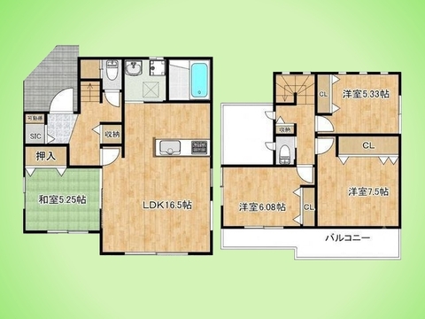 ○間取り図○