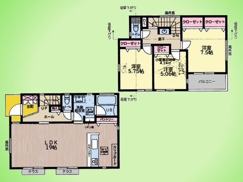 ○間取り図○