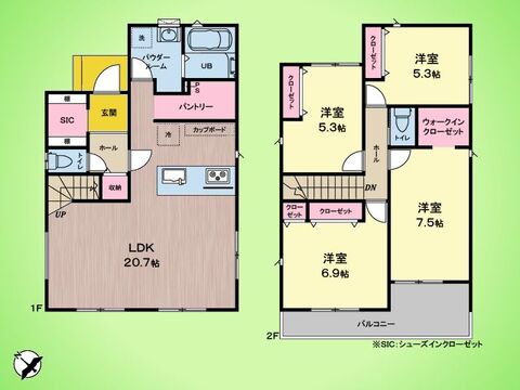 ○間取り図○