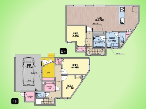 ○間取り図○