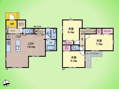 ○間取り図○