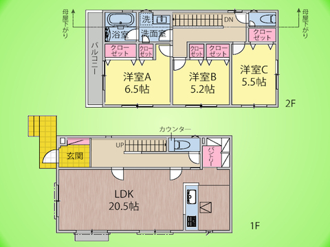 ○間取り図○