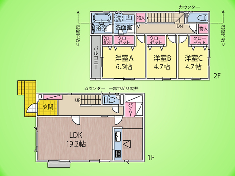 ○間取り図○