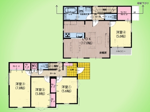 ○間取り図○