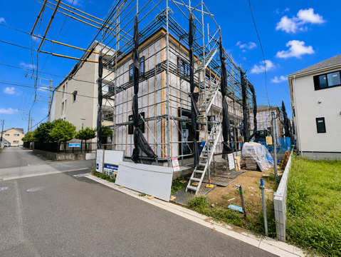 分譲の街並み