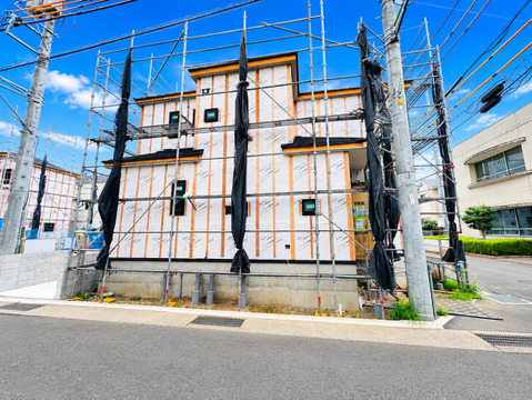 分譲の街並み