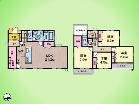 〇間取り図〇
