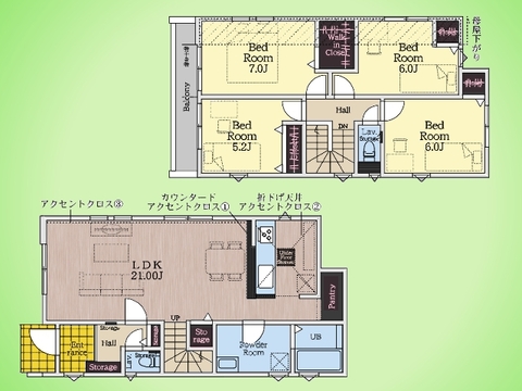 ○間取り図○