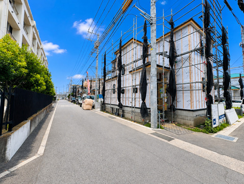 分譲の街並み