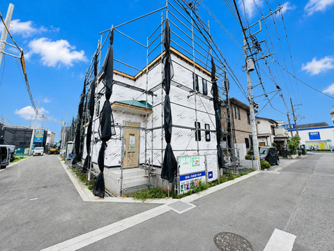 分譲の街並み
