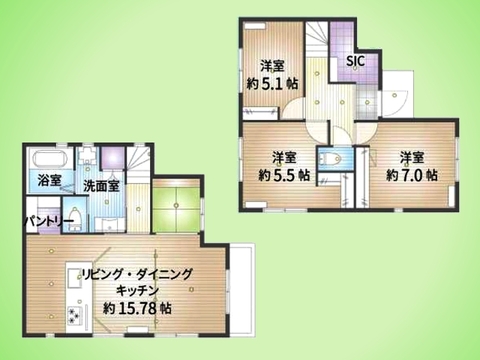 ○間取り図○
