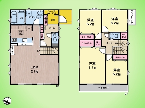 ○間取り図○