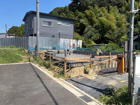 分譲の街並み