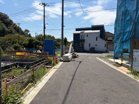 分譲の街並み