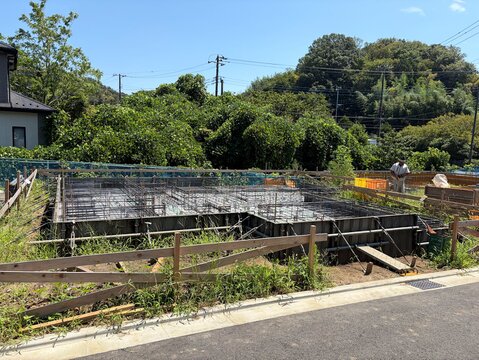 分譲の街並み