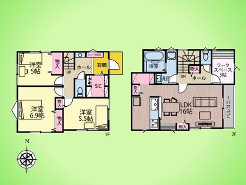 ○間取り図○