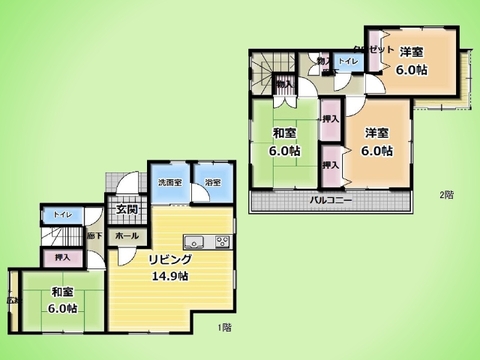 ○間取り図○