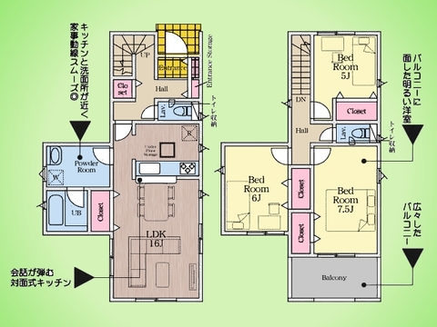 ○間取り図○