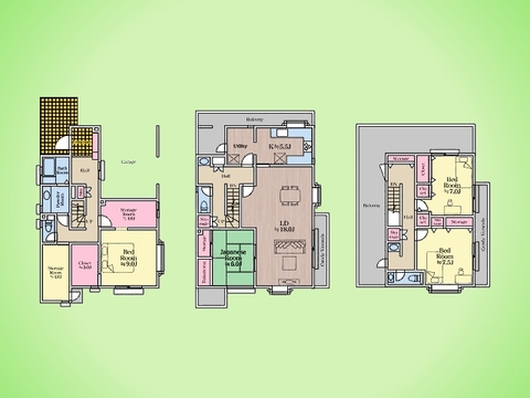 ○間取り図○
