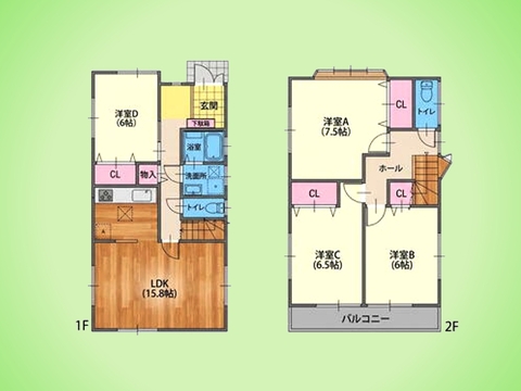 ○間取り図○