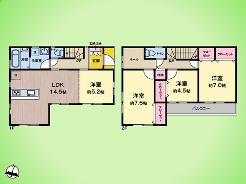 ○間取り図○