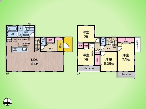 ○間取り図○