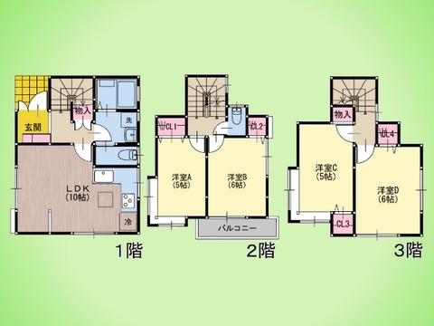 ○間取り図○