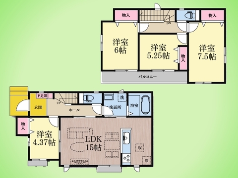 ○間取り図○