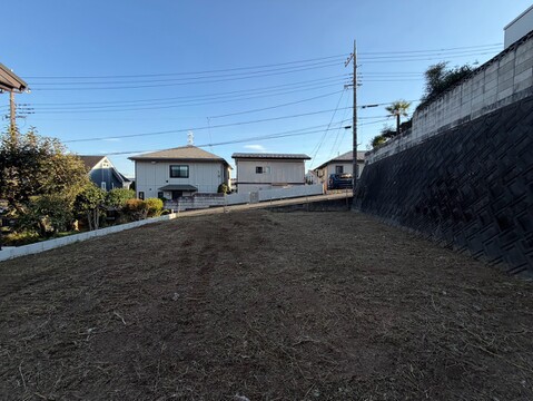 周囲の住宅を望む景観