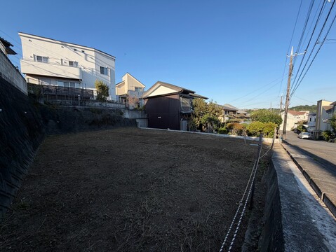 周囲の住宅を望む景観