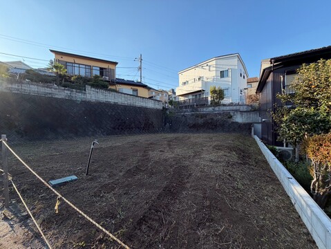周囲の住宅を望む景観