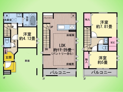 ○間取り図○