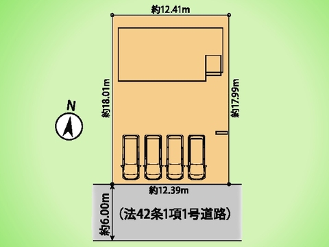 ○区画図○