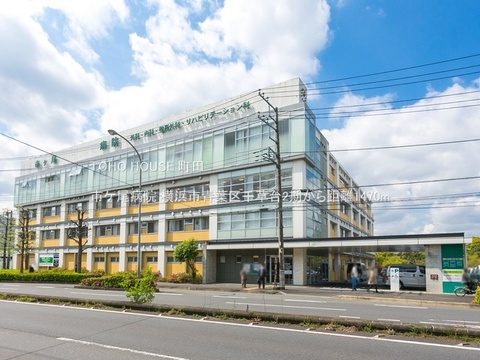 市ケ尾病院 1470m