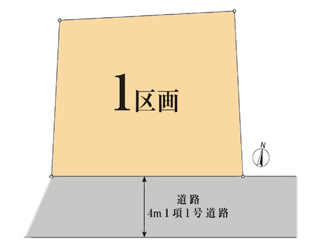○区画図○