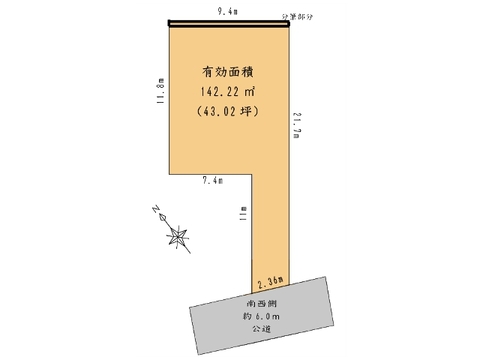 ○区画図○