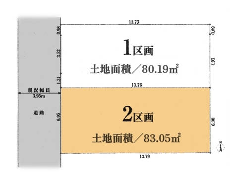 ○区画図○